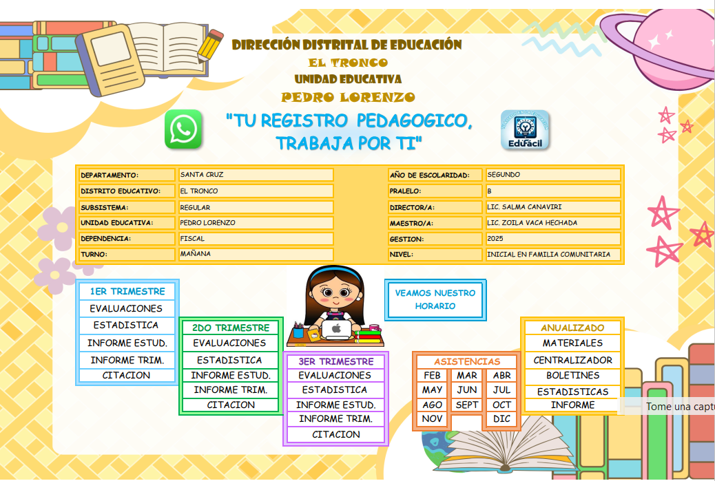 Tu Registro Pedagogico - Nivel Inicial